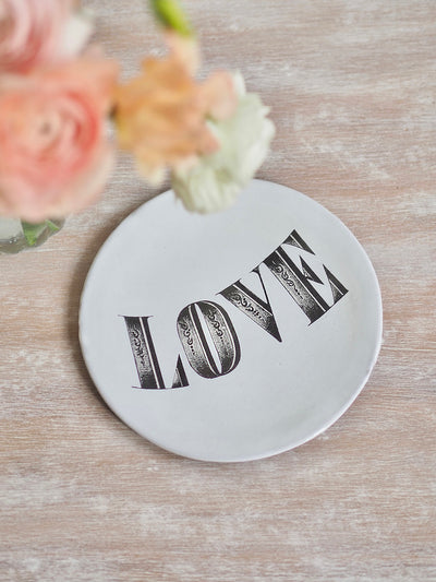 John Derian Love Saucer - The Cross Decor & Design