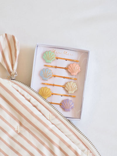 Enamel Shell Hair Slides - The Cross Decor & Design