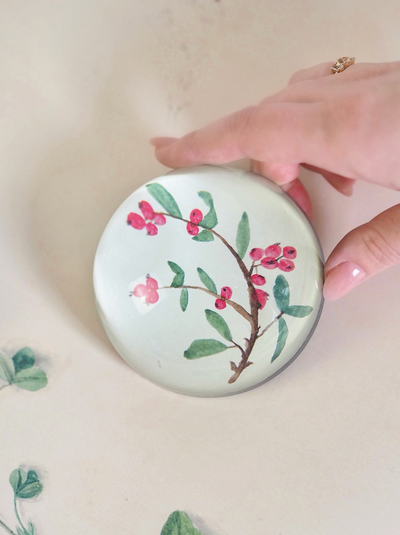 Painted Berry Dome Paperweight - The Cross Decor & Design