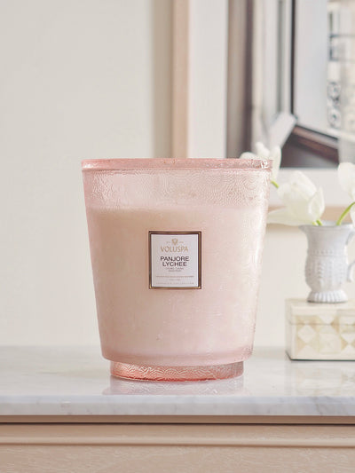 Panjore Lychee 5 Wick Hearth Candle