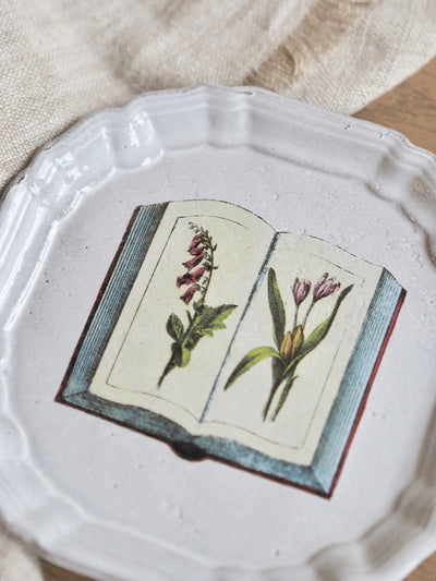 Floral Book Plate - The Cross Decor & Design