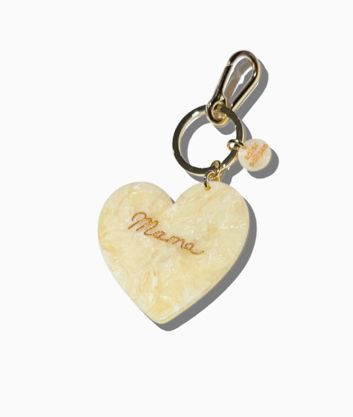 Mama Heart Bag Charm
