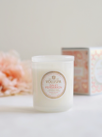 Saijo Persimmon Classic Boxed Candle - The Cross Decor & Design