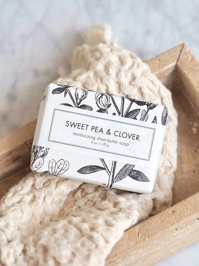 Sweet Pea & Clover Bar Soap - The Cross Decor & Design