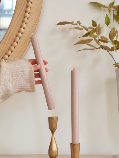 Twilight Sand Taper Candle 10"