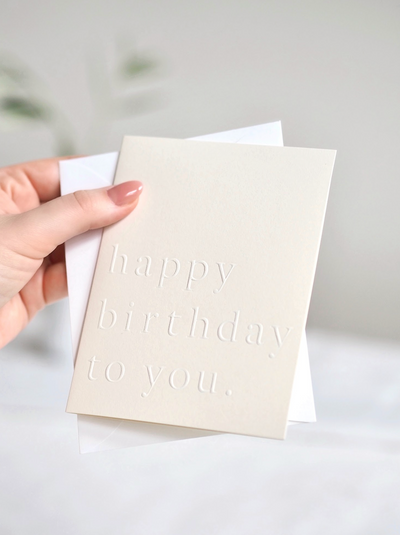 Birthday Chic Greeting Card