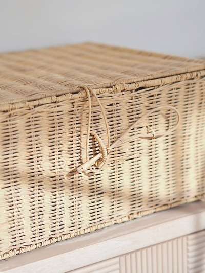 Cecilia Rattan Storage Box - The Cross Decor & Design