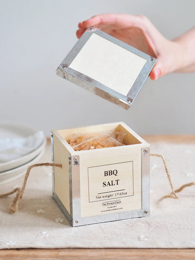 BBQ Salt Box - The Cross Decor & Design