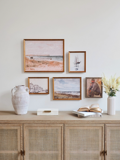 Coastal Boardwalk Canvas Print | 16x20 - The Cross Decor & Design