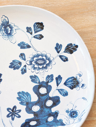 Astier De Villatte | Peony Chrysanthemum Bristol Platter - The Cross Decor & Design