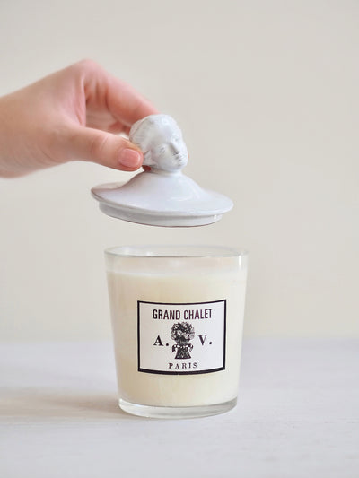 Marie-Antoinette Candle Lid for Glass Candle - The Cross Decor & Design