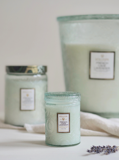 French Cade Lavender Small Jar Candle - The Cross Decor & Design