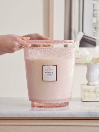 Panjore Lychee 5 Wick Hearth Candle
