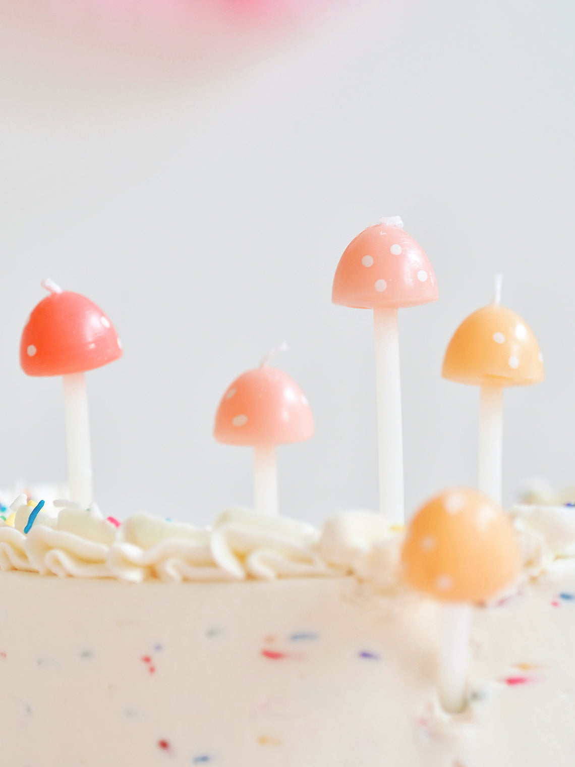 Mushroom Birthday Candles - The Cross Decor & Design