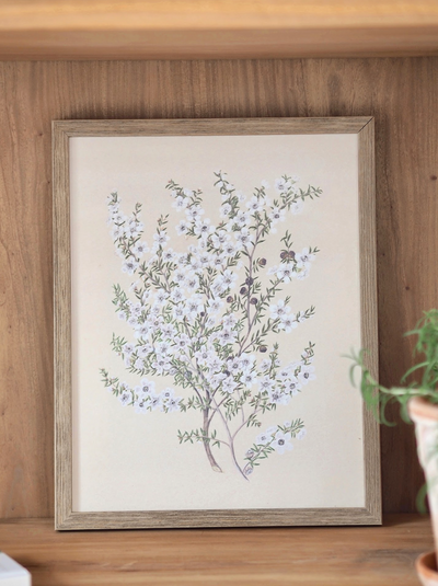 Botanical Manuka Framed Canvas Print | 11x14 - The Cross Decor & Design