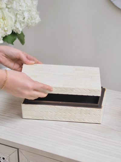 Dasha Bone Box - The Cross Decor & Design