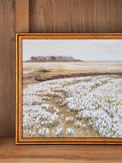 Dandelion Fields Framed Canvas Print | 11x14 - The Cross Decor & Design