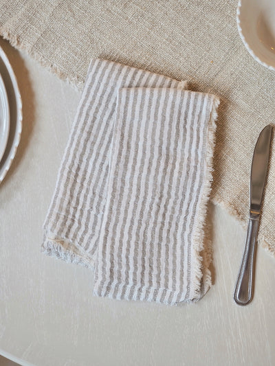 Healdsburg Grey Napkin - The Cross Decor & Design