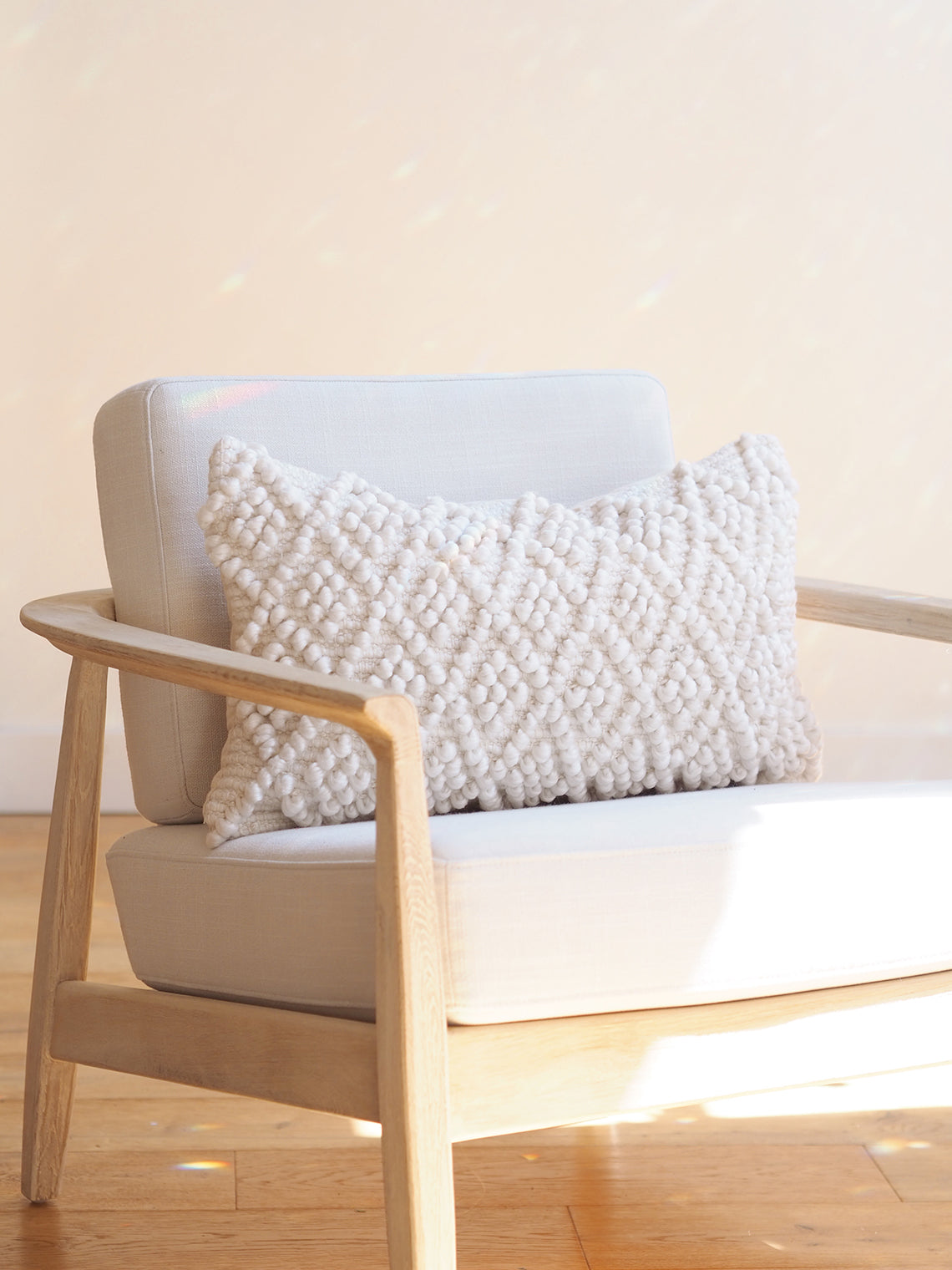 Gabriella Ivory Pillow | 14x24