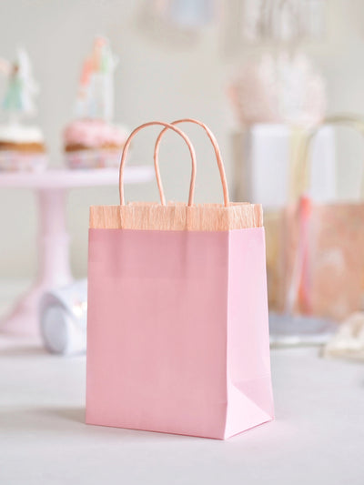 Pink Fringe Party Bags - The Cross Decor & Design