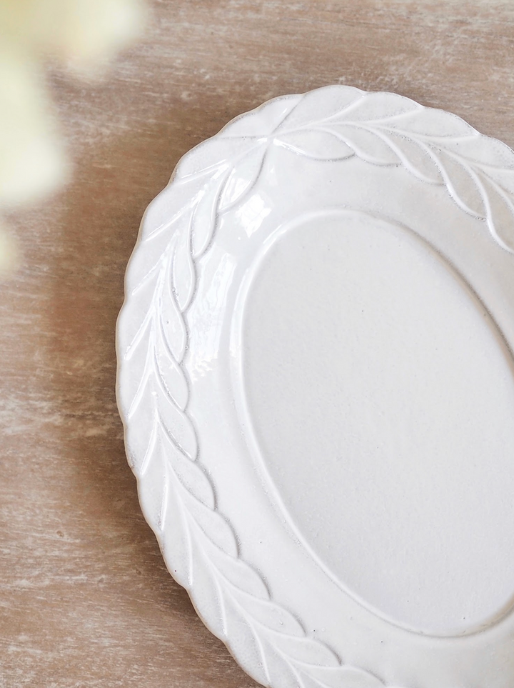 アスティエ・ド・ヴィラット Cesar Rectangular Platter Astier de Villatte Revolution Platters | Jayson Home