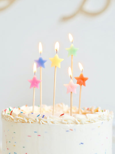 Mixed Star Candles - The Cross Decor & Design
