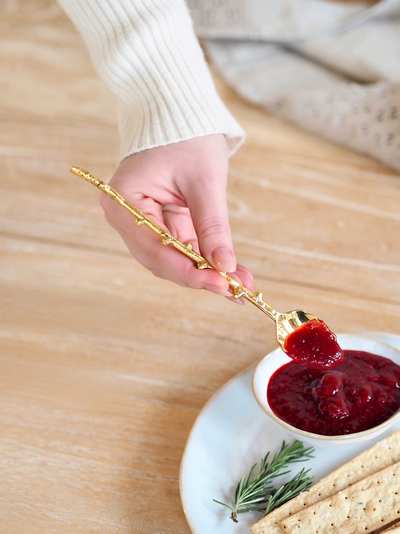 Petite Gold Spoons - The Cross Decor & Design