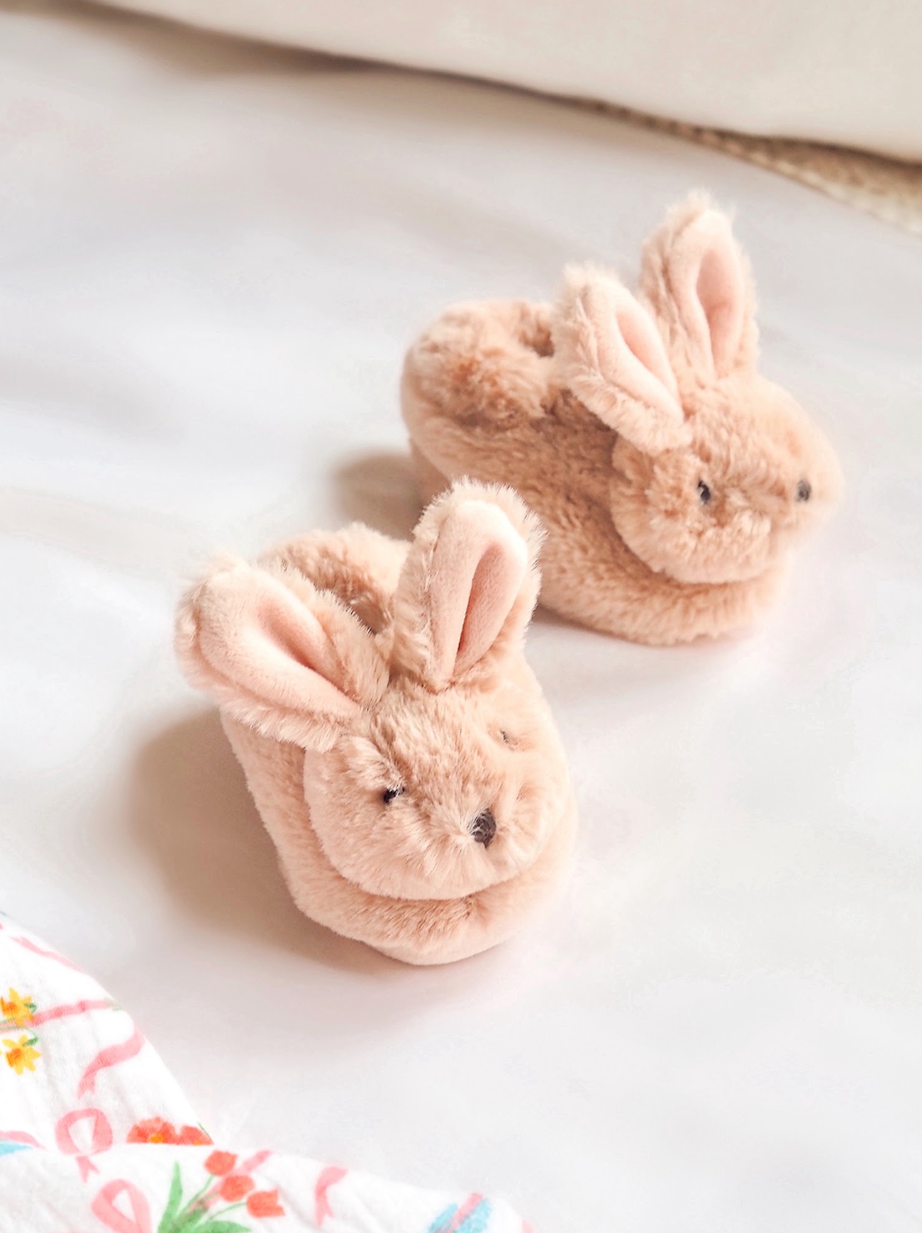 Pink Bunny Slippers