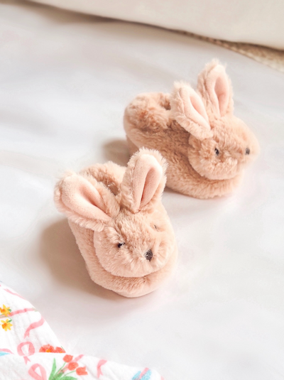 Pink Bunny Slippers