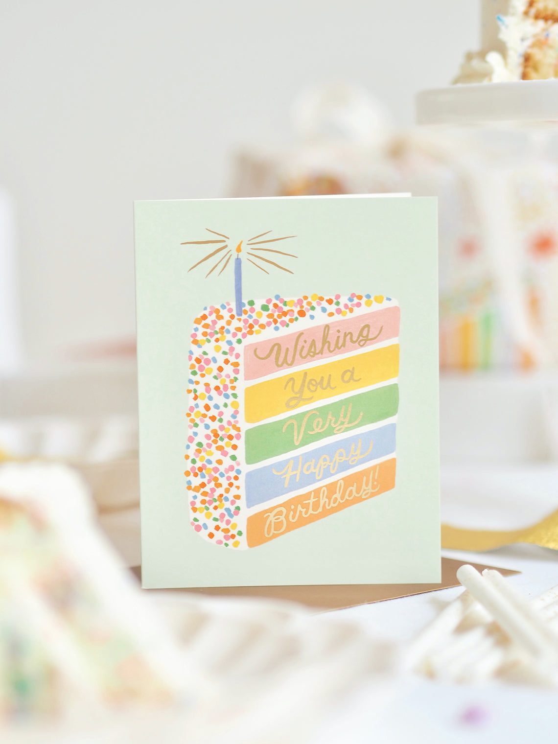 Cake Slice Birthday Card