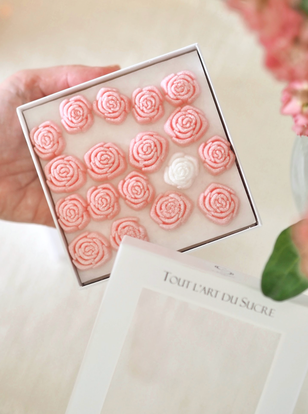 L'envie en Rose | Roses Sugar Cubes