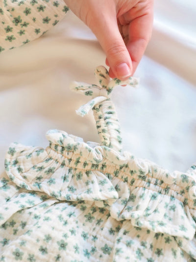 Simple Floral Ruffle Bubble - The Cross Decor & Design