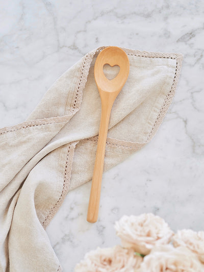 Heartfelt Wooden Spoon