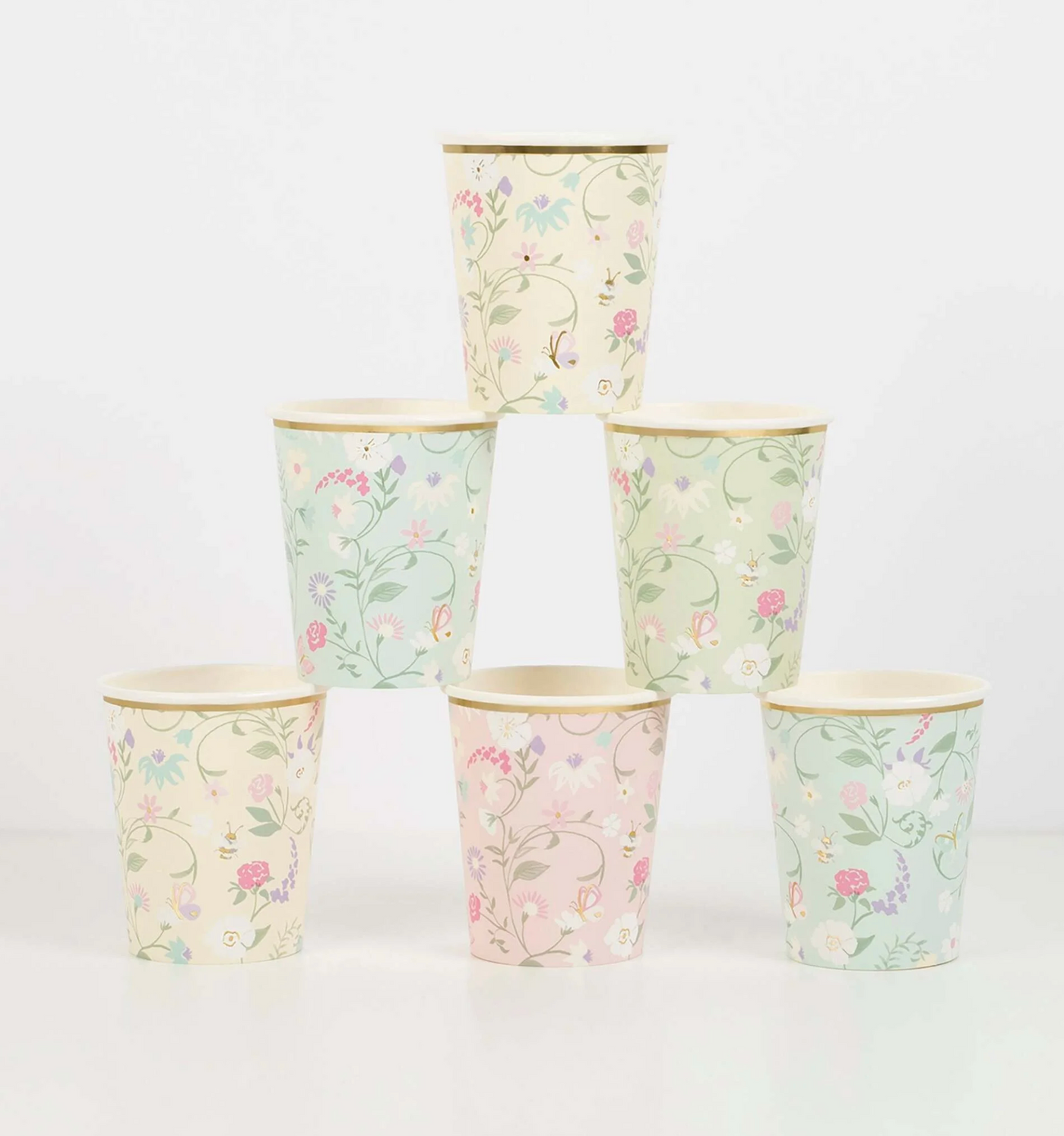 Ladurée Paris Floral Cups - The Cross Decor & Design