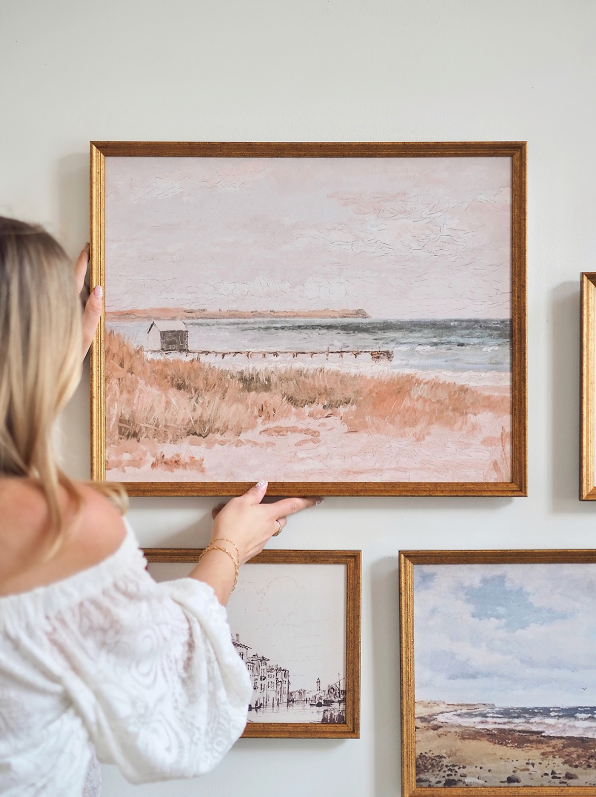 Coastal Boardwalk Canvas Print | 16x20 - The Cross Decor & Design