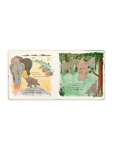 Jellycat Smudge the Littlest Elephant Book - The Cross Decor & Design