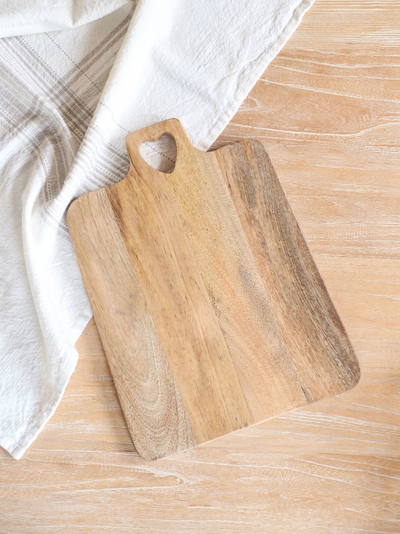 Amor Mango Wood Cheese Board - The Cross Decor & Design