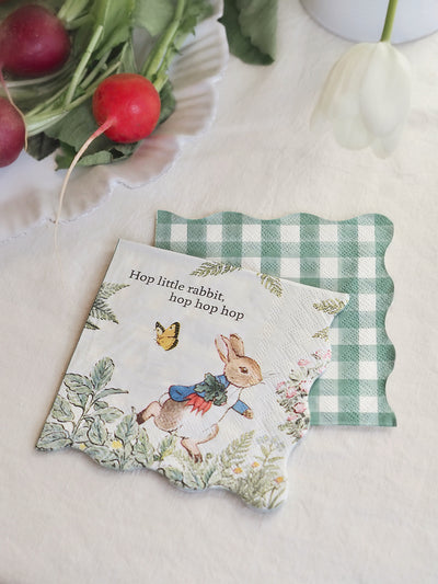 Peter Rabbit In The Garden Napkins | Small