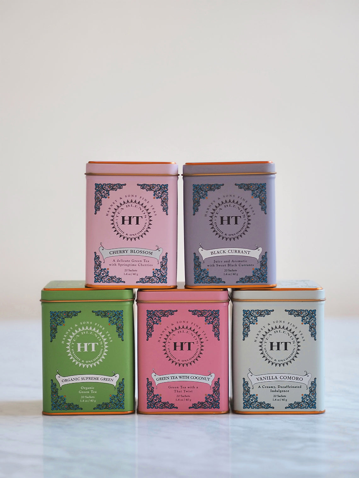 Green Tea with Coconut Tea Tin - The Cross Decor & Design