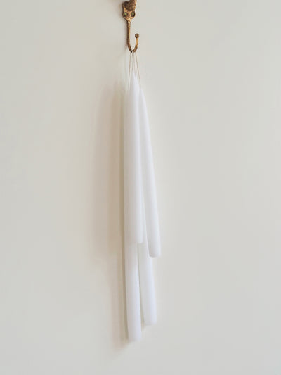 Twilight White Taper Candle Set