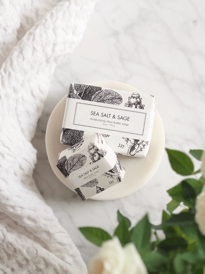 Petite Sea Salt & Sage Bar Soap - The Cross Decor & Design
