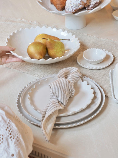Nova Scalloped Dishware - The Cross Decor & Design