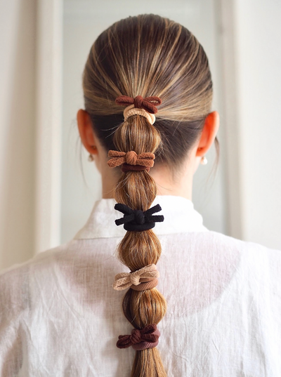 Seamless Bow Hair Tie Set - The Cross Decor & Design