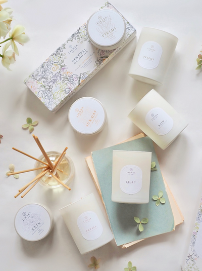 Petals 2 Wick Candle - The Cross Decor & Design