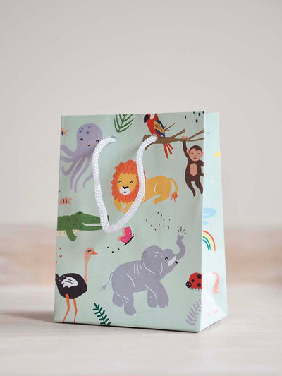 Jungle Animals Gift Bag | Small