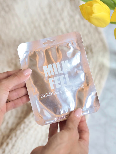 Milk Feel Exfoliating & Cleansing Pad - The Cross Decor & Design