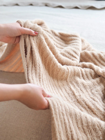 Snug Natural Throw