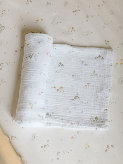 Mini Mushrooms Swaddle - The Cross Decor & Design