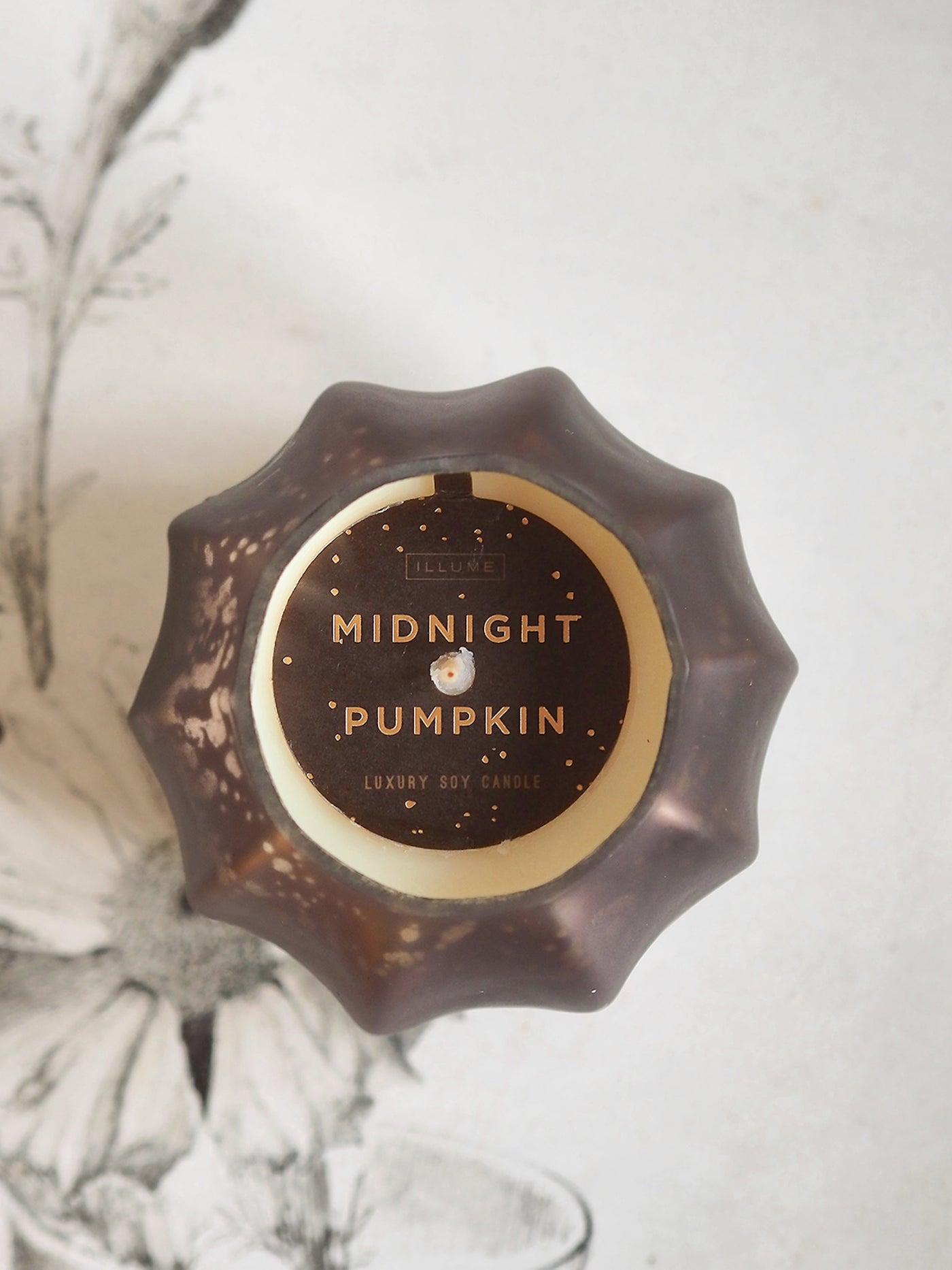 Midnight Pumpkin Mercury Candle - The Cross Decor & Design
