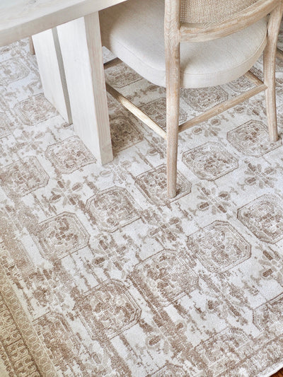Melia Beige Rug - The Cross Decor & Design